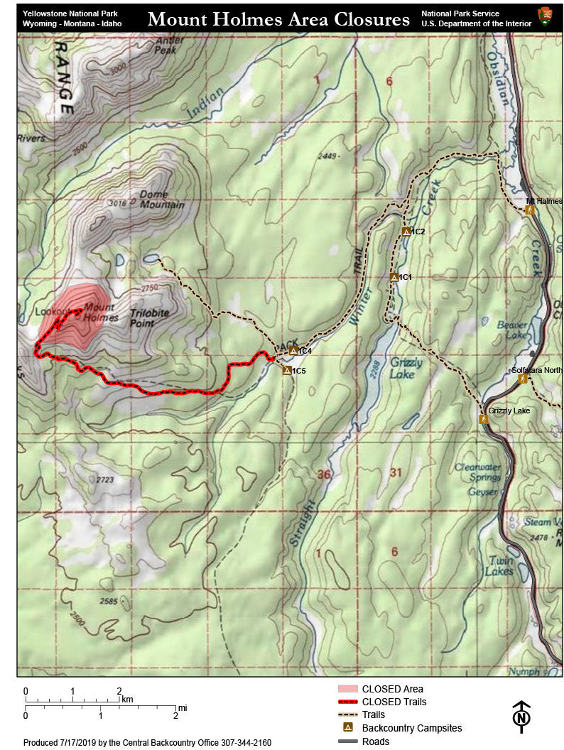 Mount Holmes closure